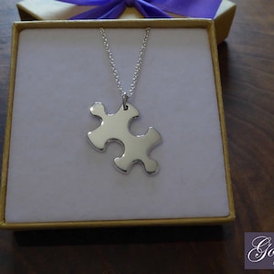 Silver Puzzle Necklace image 3