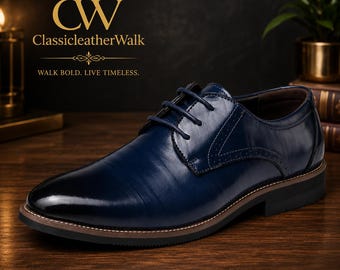 Herren-Oxfordschuhe, lässige Schnürschuhe fürs Business, klassische formelle Büroschuhe, elegante Hochzeitsschuhe