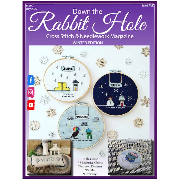 Cross Stitch and Needlework Magazine Etsy