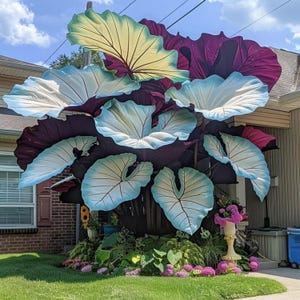 10+ Purple Tip Calathea Seeds Indoor Outdoor