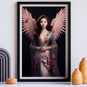 Asian Fairy 1 | Asian Fantasy Art | Digital Art | Hyper Real Art | INSTANT DOWNLOAD