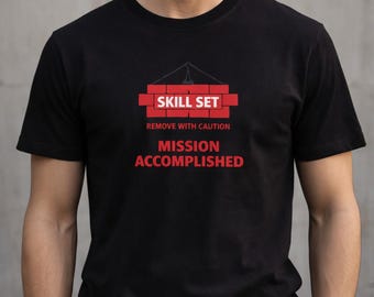 Skill Set Wall Diagram — Graphic Tee | Streetwear Unisex t-shirt