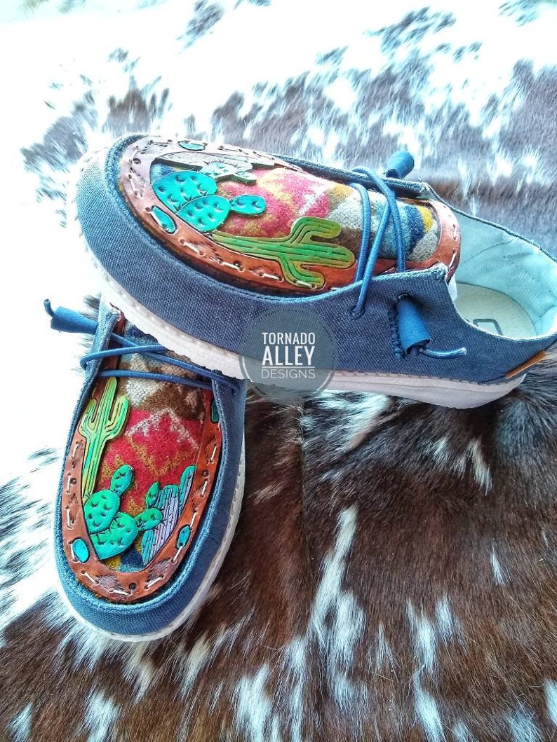 Women’s Hey Dudes Shoes Cactus Hey Dudes Western Hey - Etsy