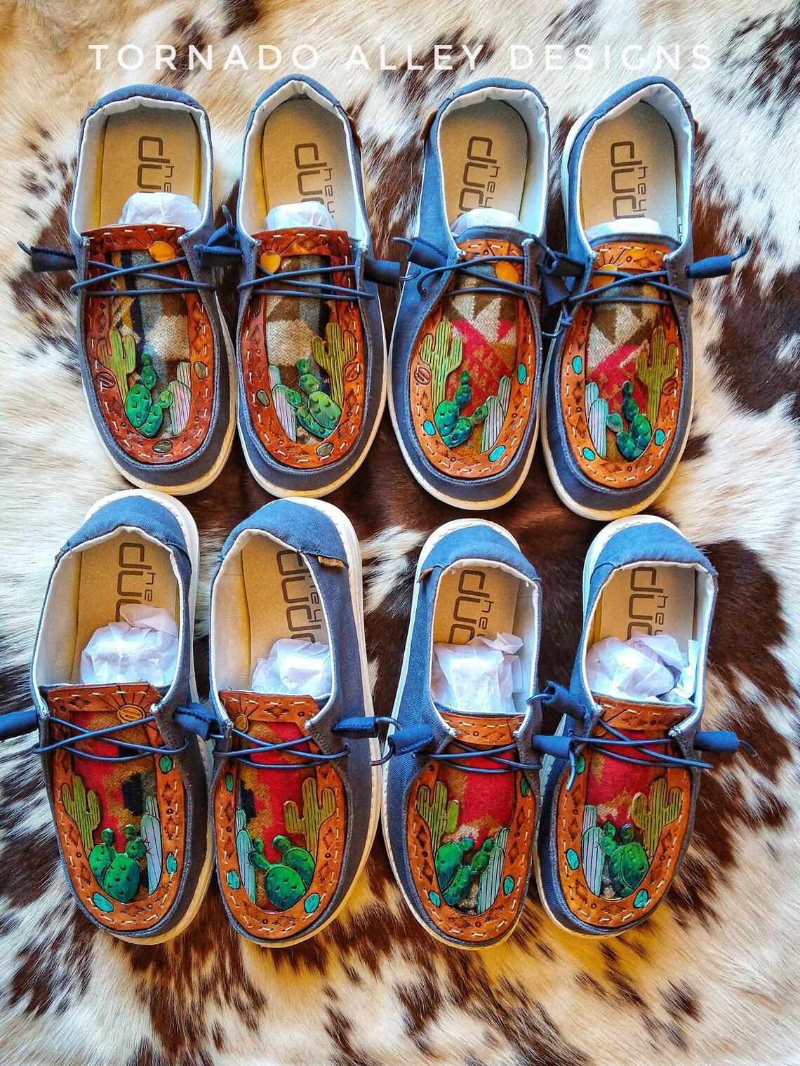 Custom Hey Dudes Women’s Hey Dude Shoes Cactus Shoes | Etsy