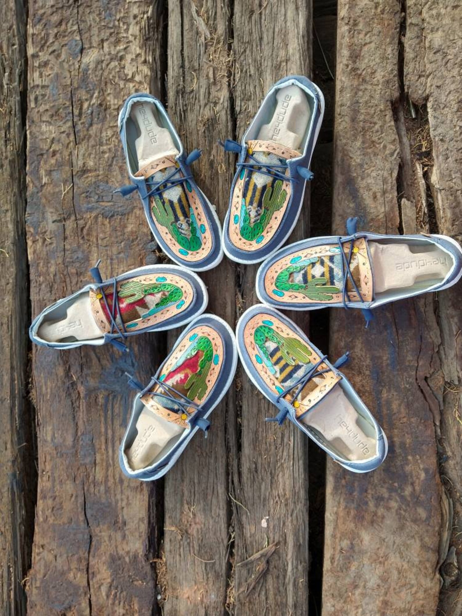 Women’s Hey Dudes Shoes Cactus Hey Dudes Western Hey - Etsy