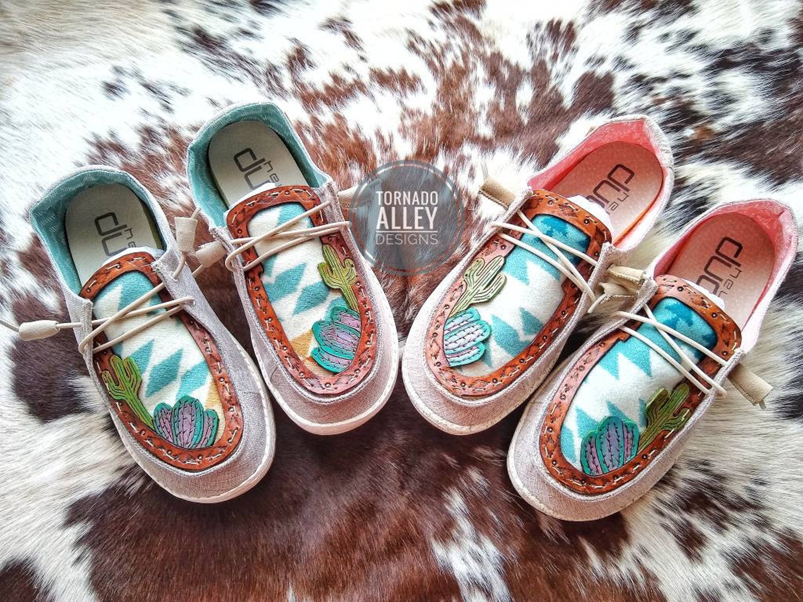 Custom Hey Dudes Women's Hey Dude Shoes Cactus Shoes Etsy