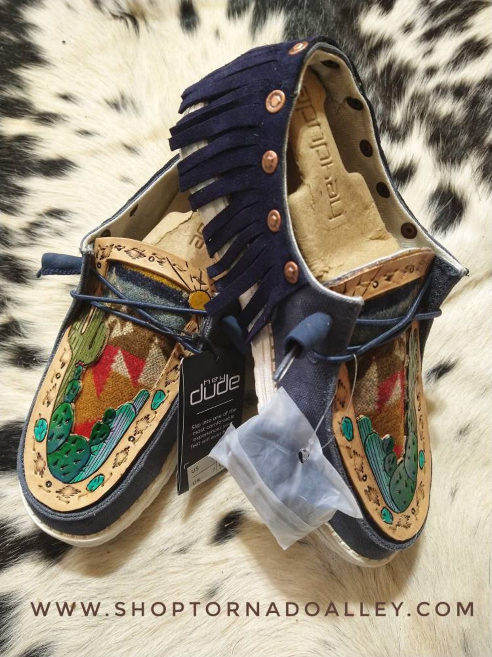Women’s Hey Dudes Shoes Cactus Hey Dudes Western Hey - Etsy