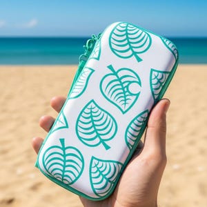 Étui de protection pour OLED et Lite - Coque de voyage avec 10 emplacements pour cartes - Vert menthe