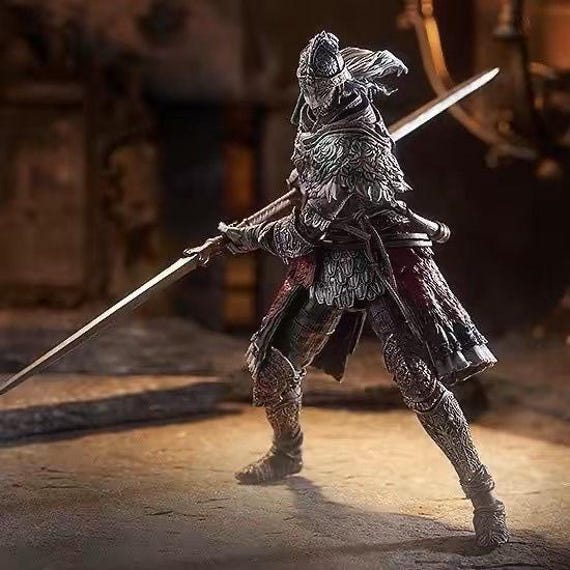 Personalized Elden Ring Figure Raging Wolf Figma Action, High Quality Collector Model, RPG Game Figure, Display Statue, Custom Gift