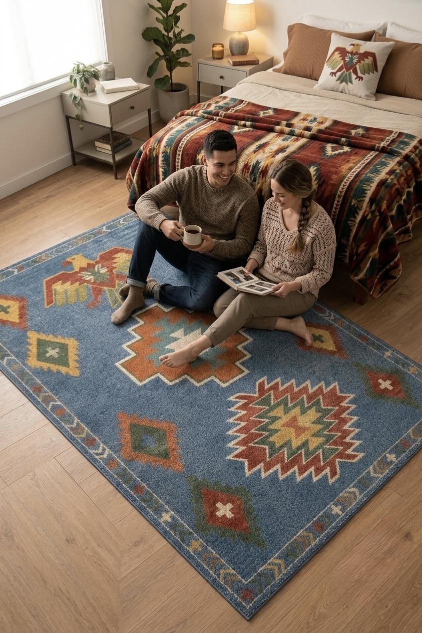 Thunderbird Rug - Etsy