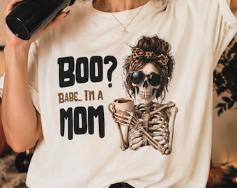 Mama Spooky Shirt, Mama Halloween Shirt, Mom Skeleton Shirt, Funny Halloween Outfit, Halloween Gifts for Mom