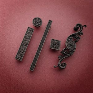 Antique copper cabinet handles and knobs – Handcrafted in Paris by Holdon