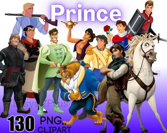 Clipart de Príncipe, Príncipe PNG, Melhores Amigos SVG, Design de Camiseta de Príncipe, Decorações de Aniversário para Imprimir, Flynn Rider PNG, Clipart de Príncipe Encantado