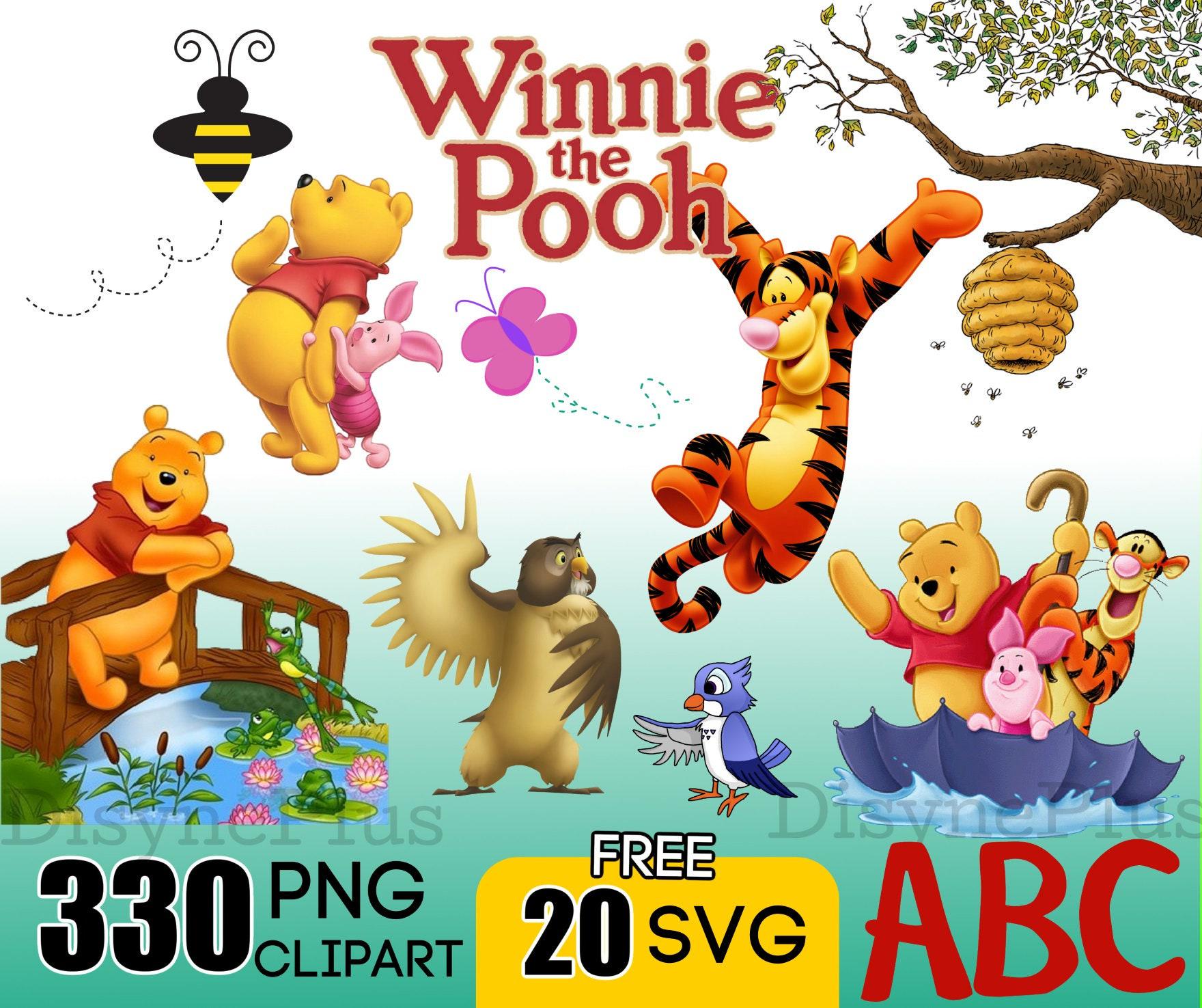 Tigger Gopher Winnie the Pooh SVG Bundle 2026, Tigger Png, Eeyore Svg Files for ...