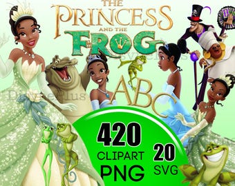 A Princesa e o Sapo PNG Clipart, Pacote Tiana SVG, Camiseta Disney Tiana's Bayou Adventure Magic Kingdom, Viagem em família com personagens SVG Férias