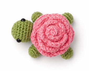 Easy Mini Turtle Crochet Pattern PDF, No Sew Amigurumi Sea Turtle Toy, Beginner-Friendly Crochet Tutorial, Instant Digital Download