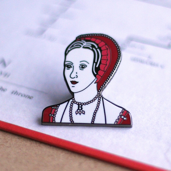 Anne Boleyn Enamel Pin The Tudors