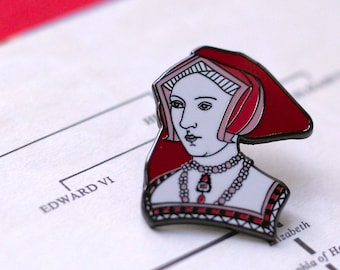 Jane Seymour Enamel Pin The Tudors