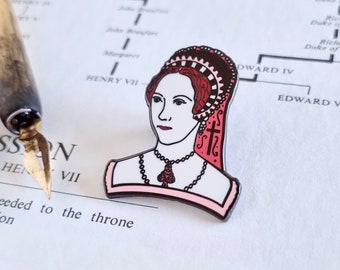 Queen Mary I Enamel Pin The Tudors