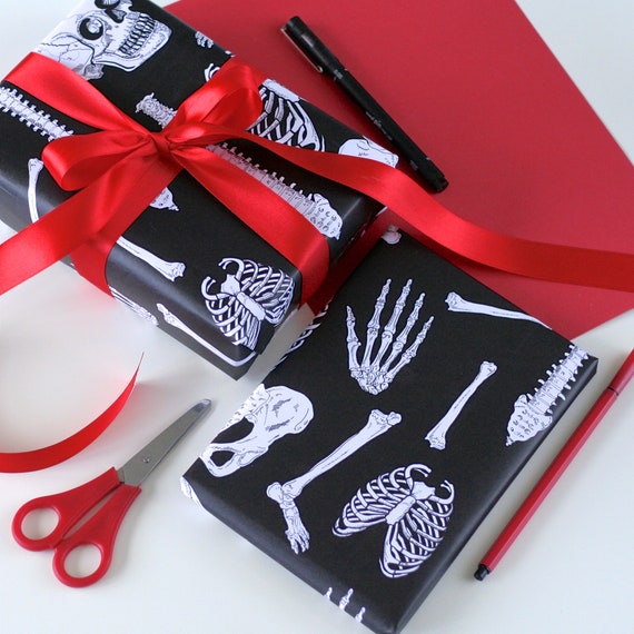 American Crafts™ Santa Faces Gift Wrap Essentials Scissors & Tape