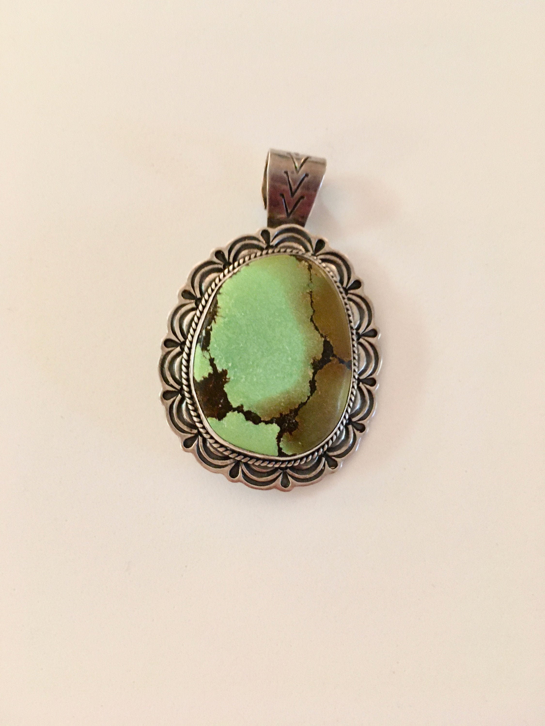 Navajo GARY REEVES (1962-2014) Early Large Pendant and Pin