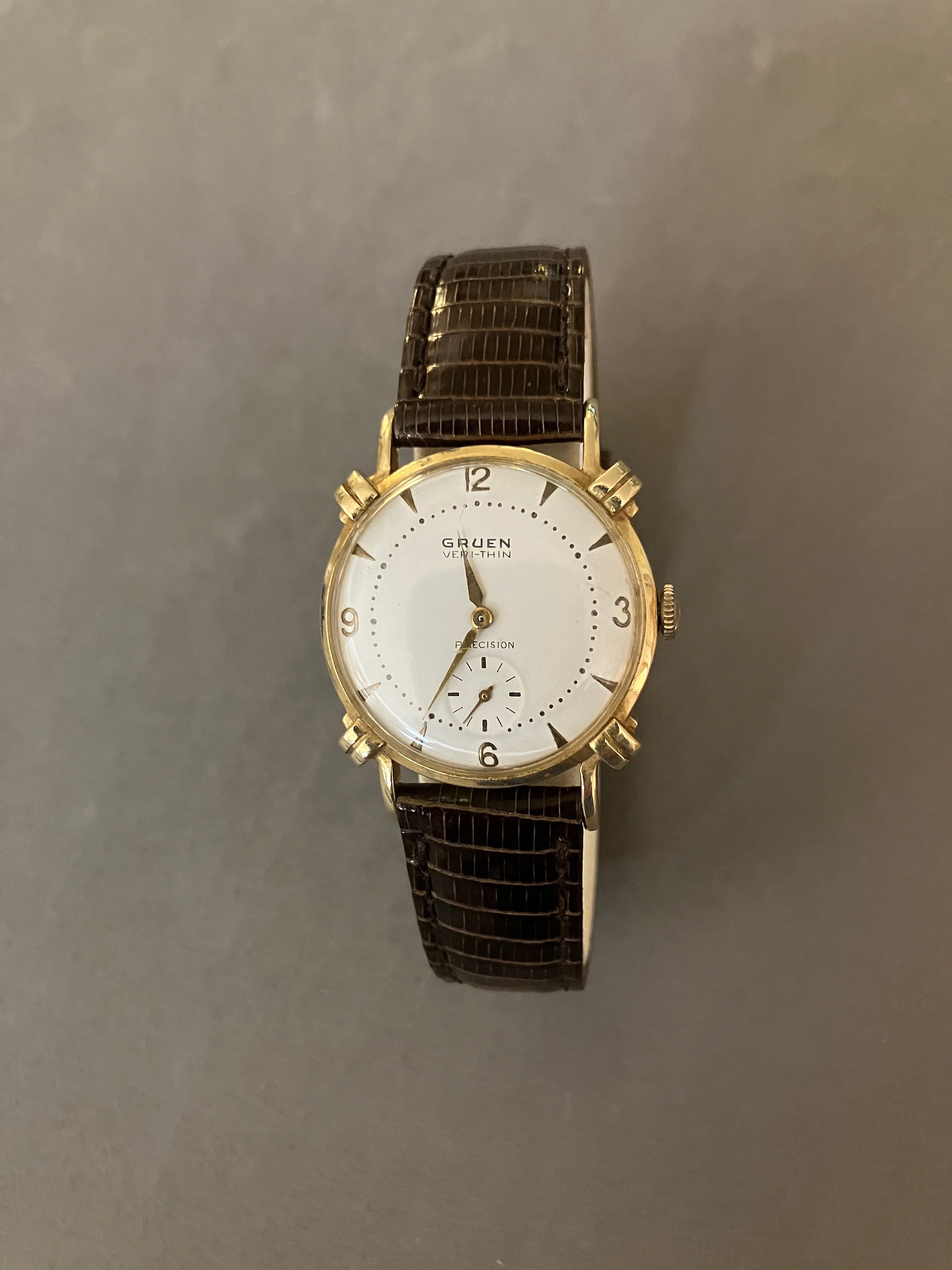 Gruen Vintage Curvex 14k Gold Watch - Etsy