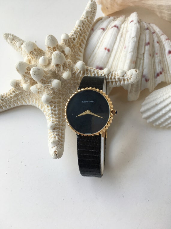 Vintage Bueche-Girod 18Kt Wrist Watch, 17 Jewels,… - image 2