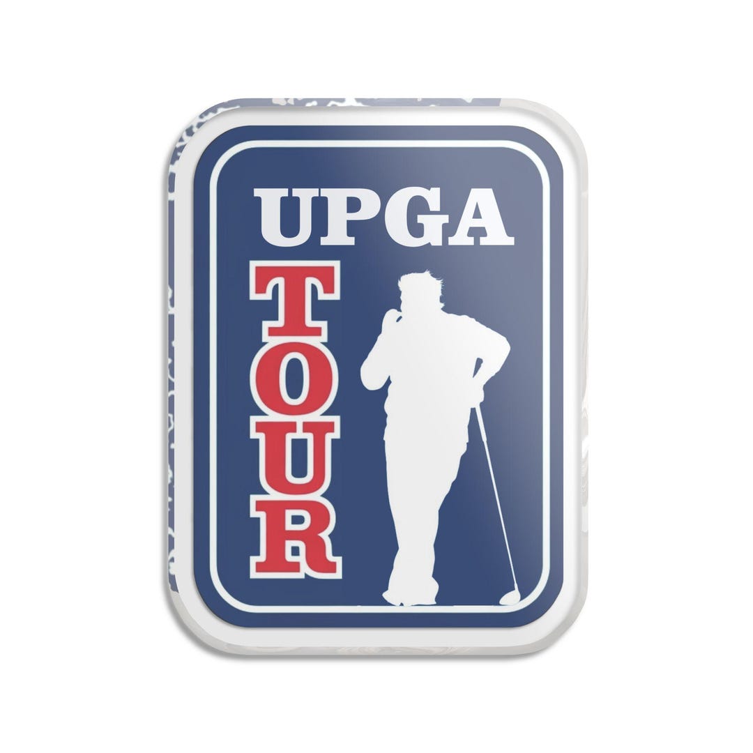 UPGA Tour Golfer Silhouette Pin - Etsy
