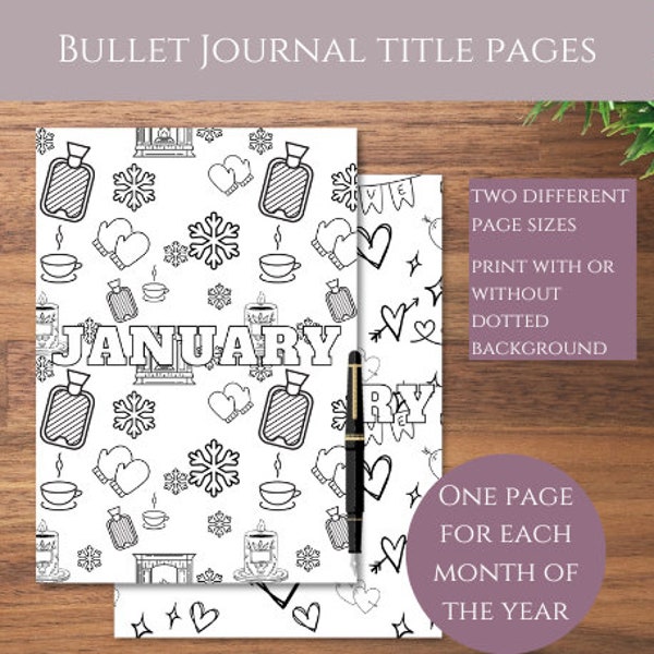 Bullet Journal - Etsy