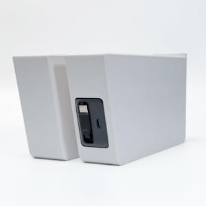 Patas minimalistas para estante de escritorio con gestión de cables integrada para Anker Nano, soporte elevador de monitor DIY G-LABO ReelLeg™