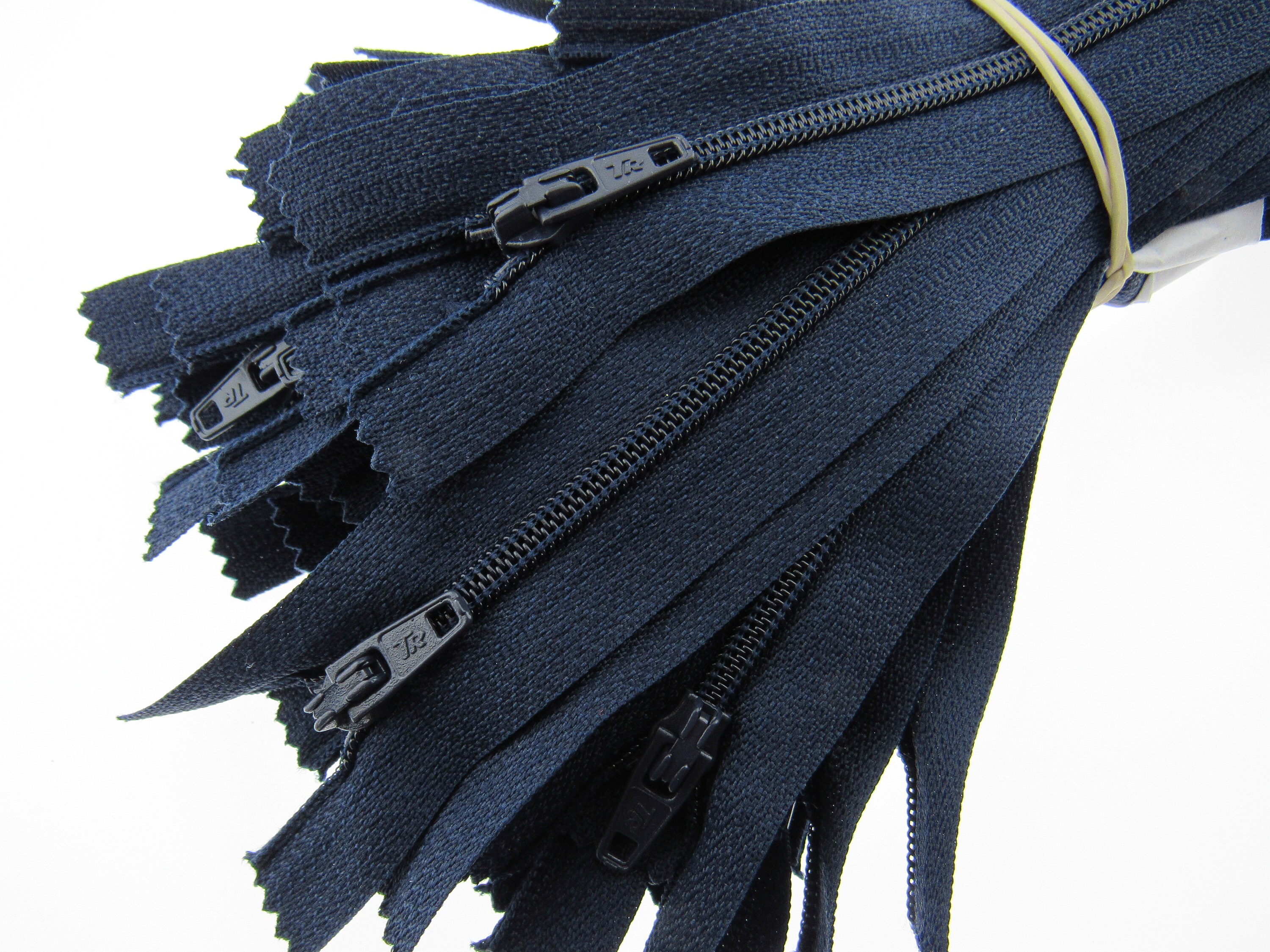 Navy Blue Nylon Zipper 10 Inch - Etsy