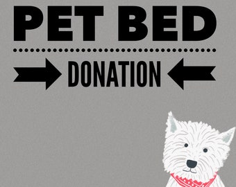 Donate a Pet Bed!