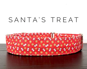 Santa’s Treat- Dog/Cat Collar and/or Leash