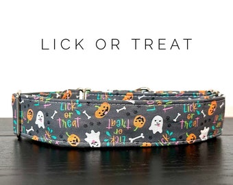 Lick or Treat- Dog/Cat Collar and/or Leash