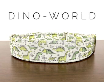 Dino-World - dog/cat collar and/or leash