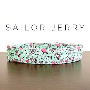 Sailor Jerry- dog/cat collar and/or leash