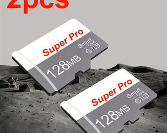 2 X Super Pro Micro SD Cards (128MB or 256MB)