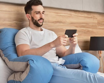 U Shaped Body Pillow, Pregnancy Pillow, Full Body Support Cushion, Maternity Pillow, Sleep & Relax Pillow