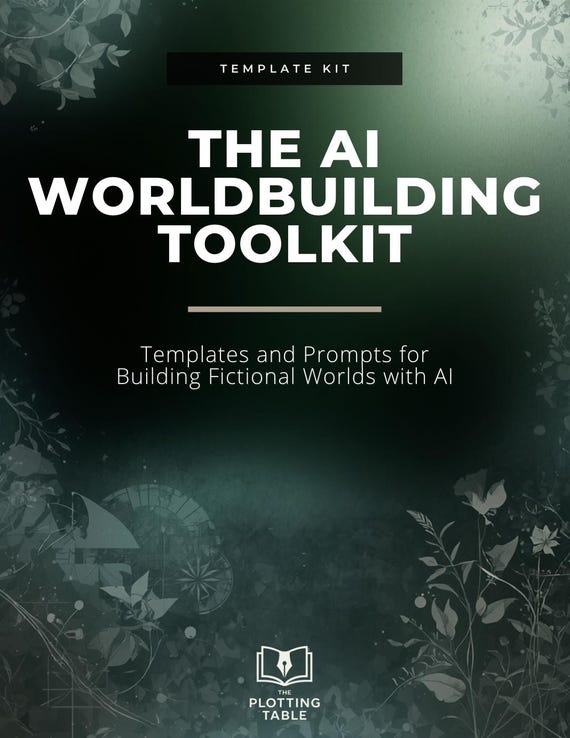AI Worldbuilding Toolkit | Templates + Prompts for Building Fictional Worlds with AI (Digital PDF)