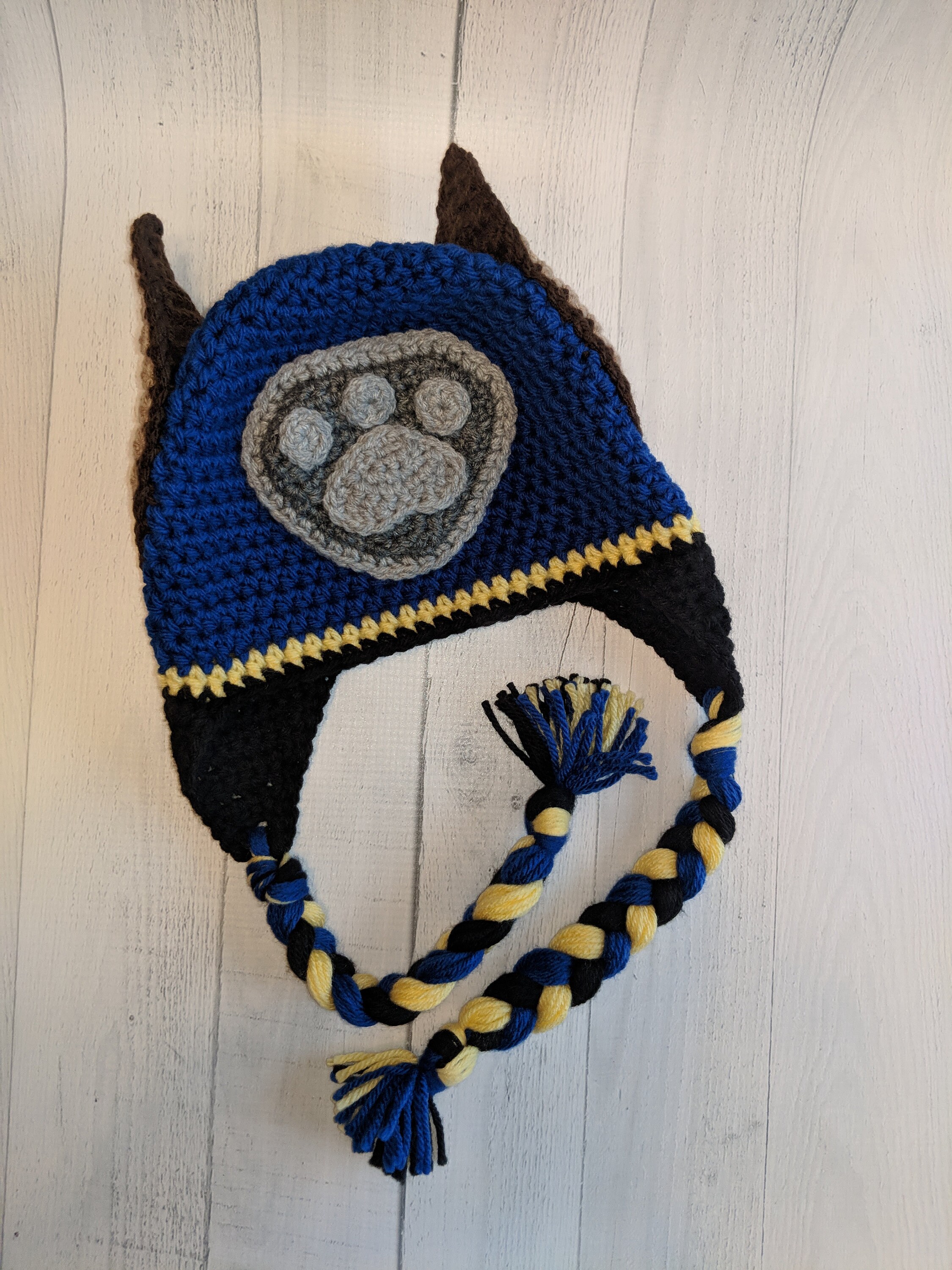 Paw Patrol Inspired Chase Hat Toddler 
