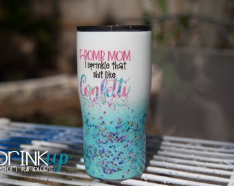 f bomb confetti cup