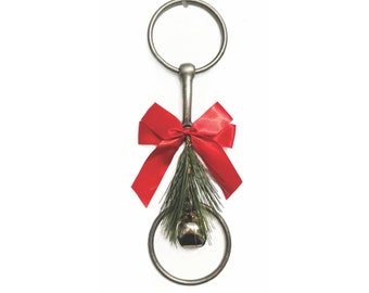Holiday Decor: Equestrian Bit Door Greeter Horse Gift