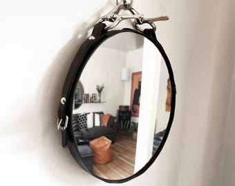 12" Baby Cheek Bit Snaffle Circle Mirror (2 Available)
