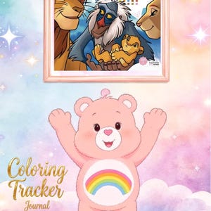 Bébés animaux (Baby Animals) Engelsk version Color Tracker och Page Tracker