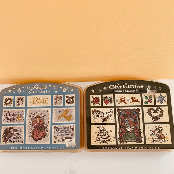 Rubber Stamp Kit Etsy