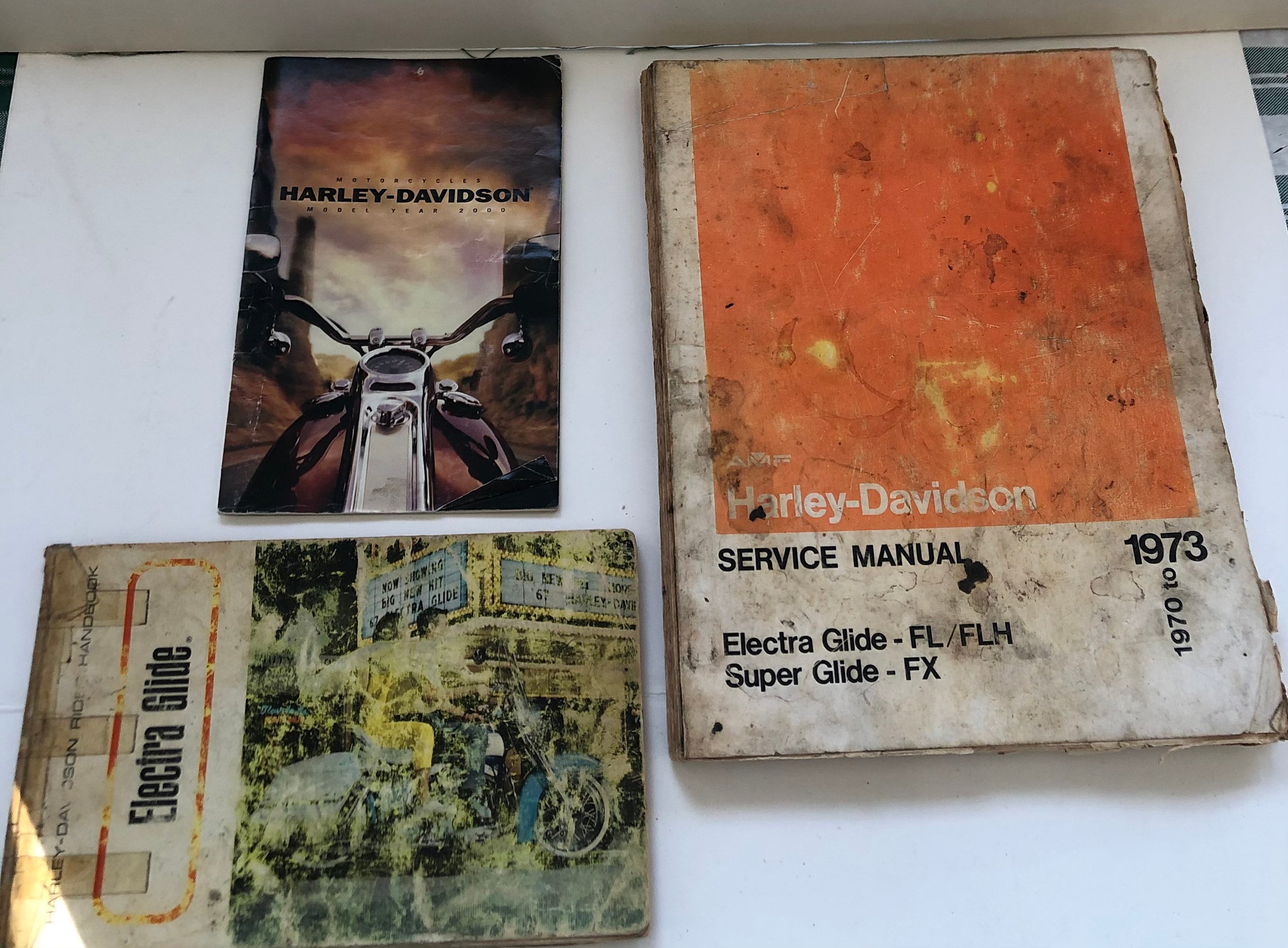 1967 Harley Davidson Owners Manual. 1970-1973 FL Service Manual - Etsy