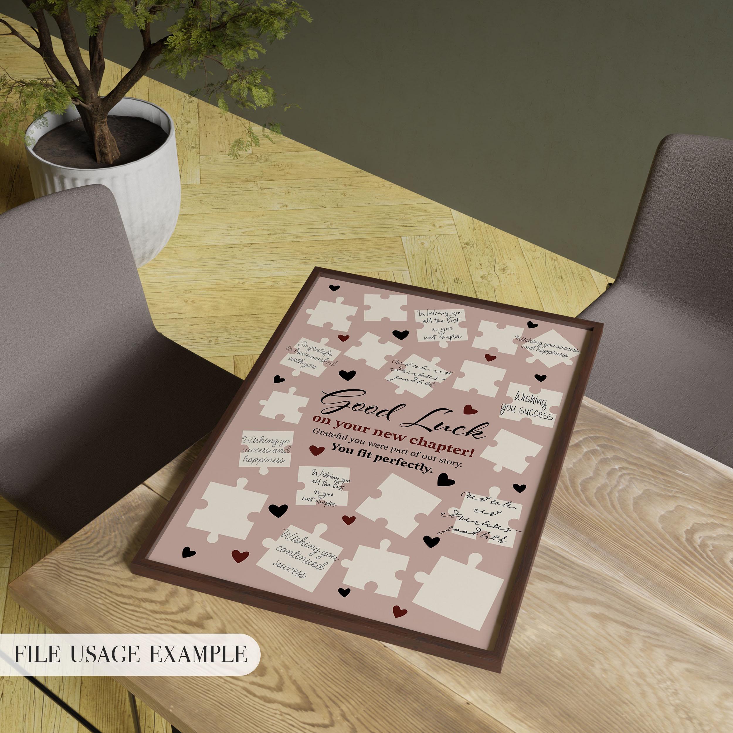 Begin Off Work Sign Work Farewell Signature Sign for Coworker Going Away Gift, Digital ...
