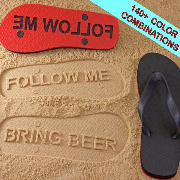 follow me bring beer infradito
