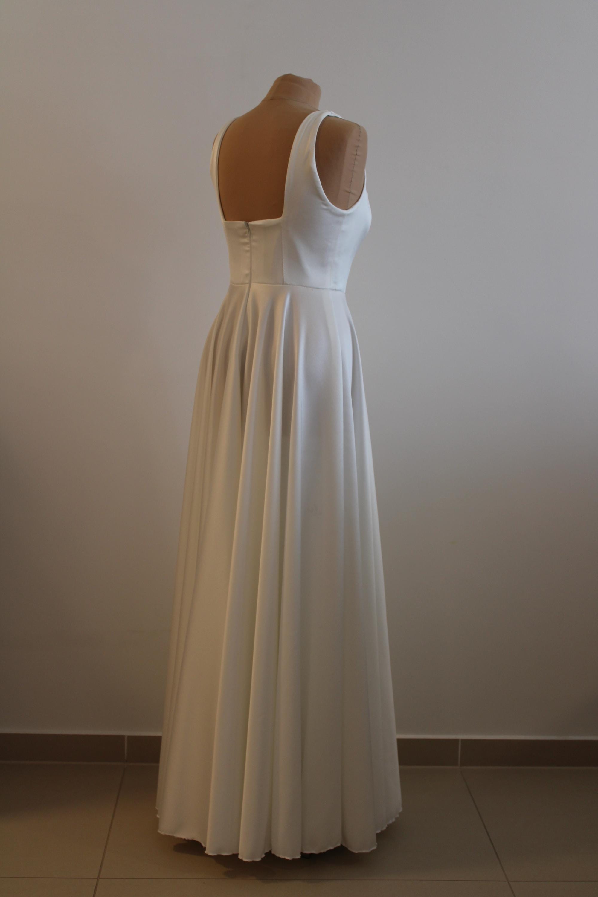 etsy a line wedding dress A Line Wedding Dress