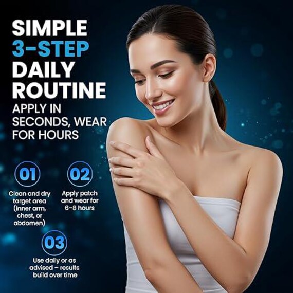 Ghk-cu Peptide Patch, Copper Peptide Anti-aging Skin Support, Collagen Repair Transdermal Patch, Skincare Wellness (10-pack)